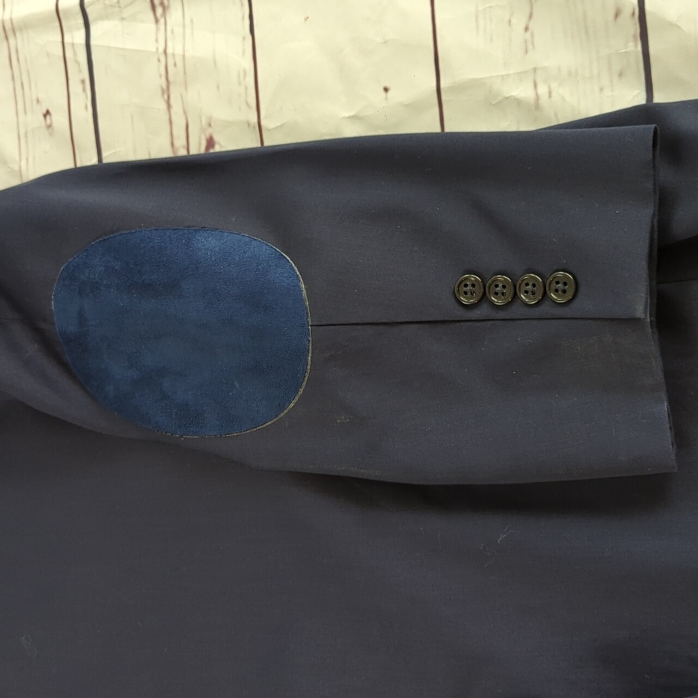 Jos. A. Bank Signature Collection Blazer, sports coat suit jacket, elbow patches - Picture 10 of 14